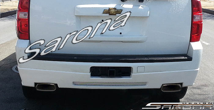 Custom Chevy Tahoe  SUV/SAV/Crossover Rear Lip/Diffuser (2007 - 2012) - $590.00 (Part #CH-004-RA)